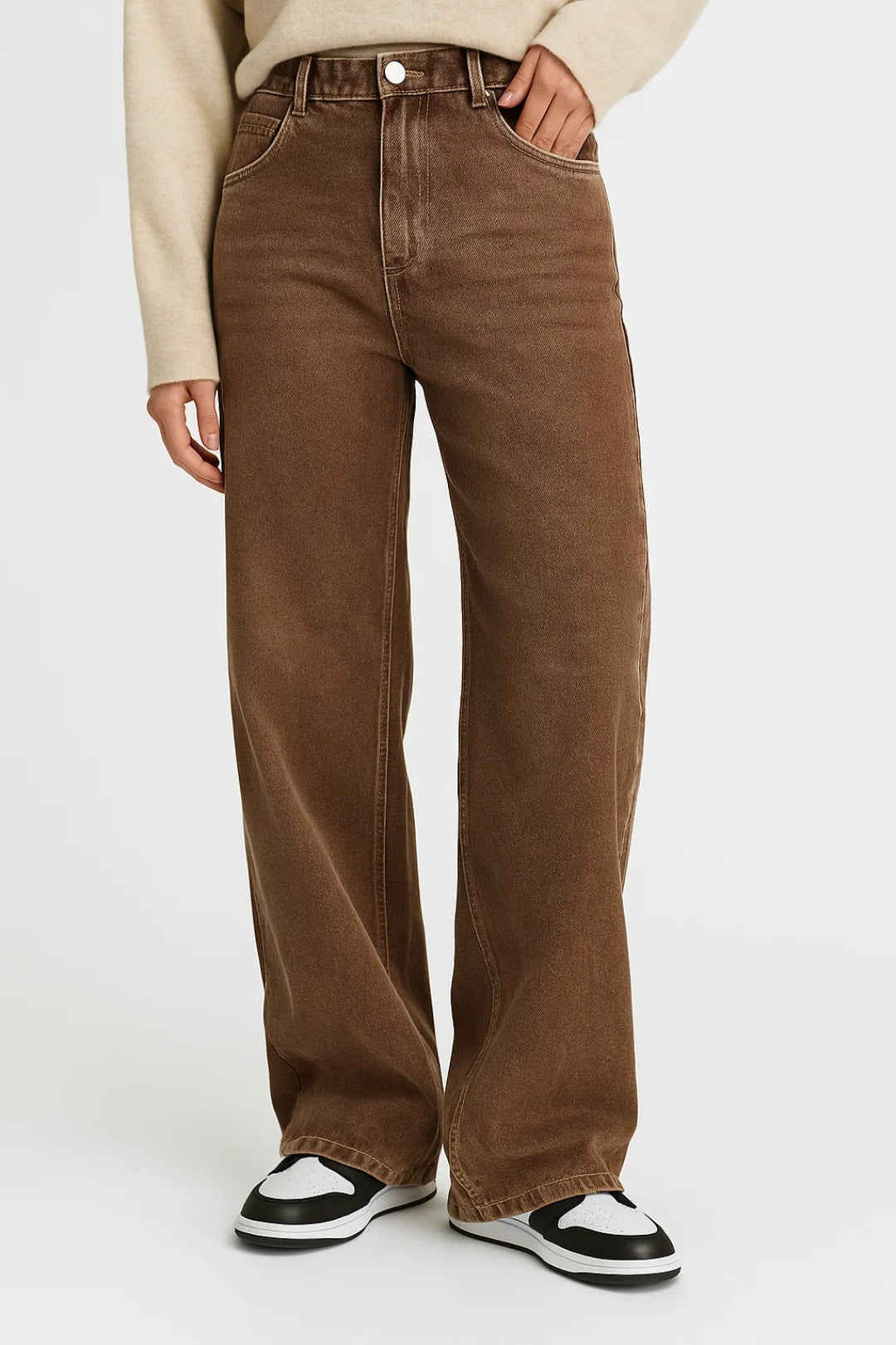 Jeans Sueltos | Cintura Alta y Ajuste Holgado | Comodidad Casual