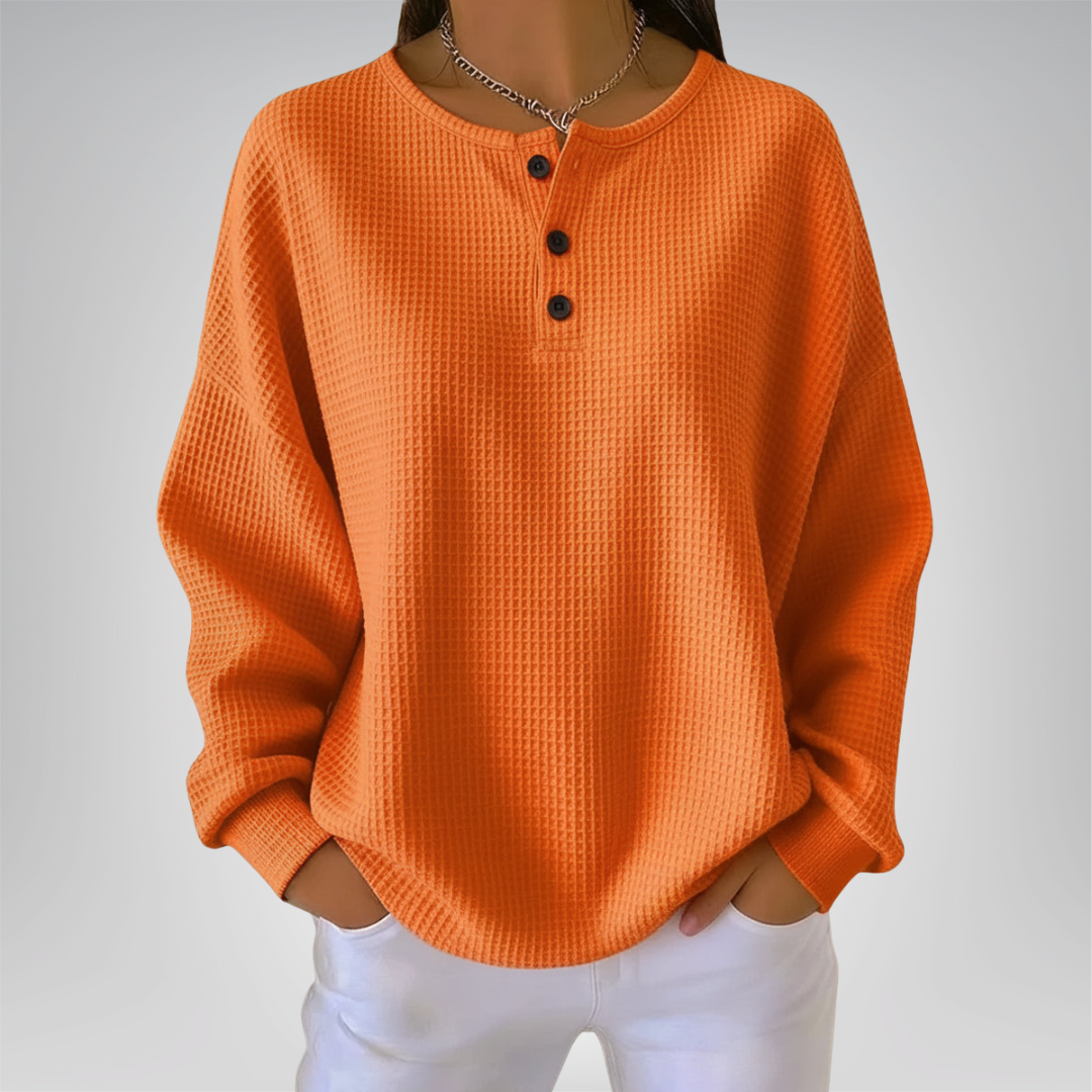 SOFÍA | Cómodo Y Elegante Jersey Con Detalle De Botones