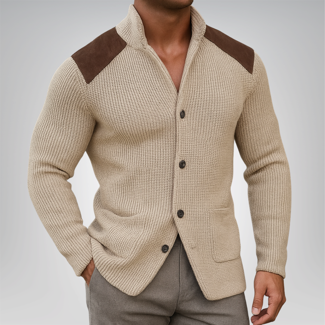 Álvaro | Chaqueta de punto de lujo para hombre