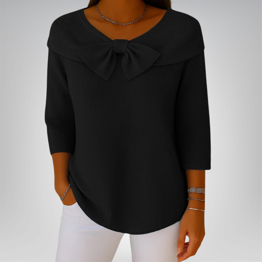 MARA | Jersey Cálido Con Lazo