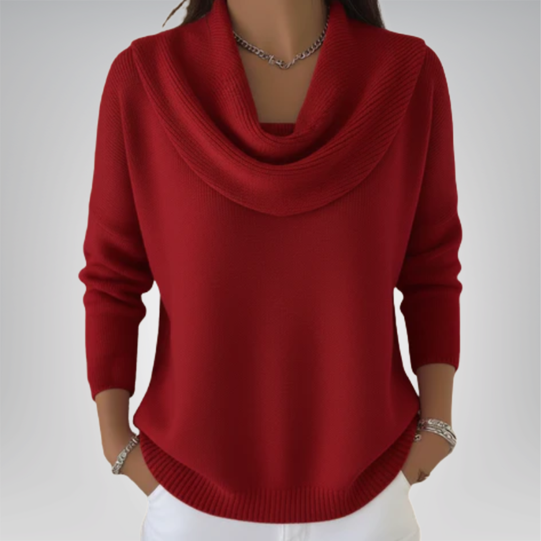 Marisol | Jersey Cálido Con Cuello