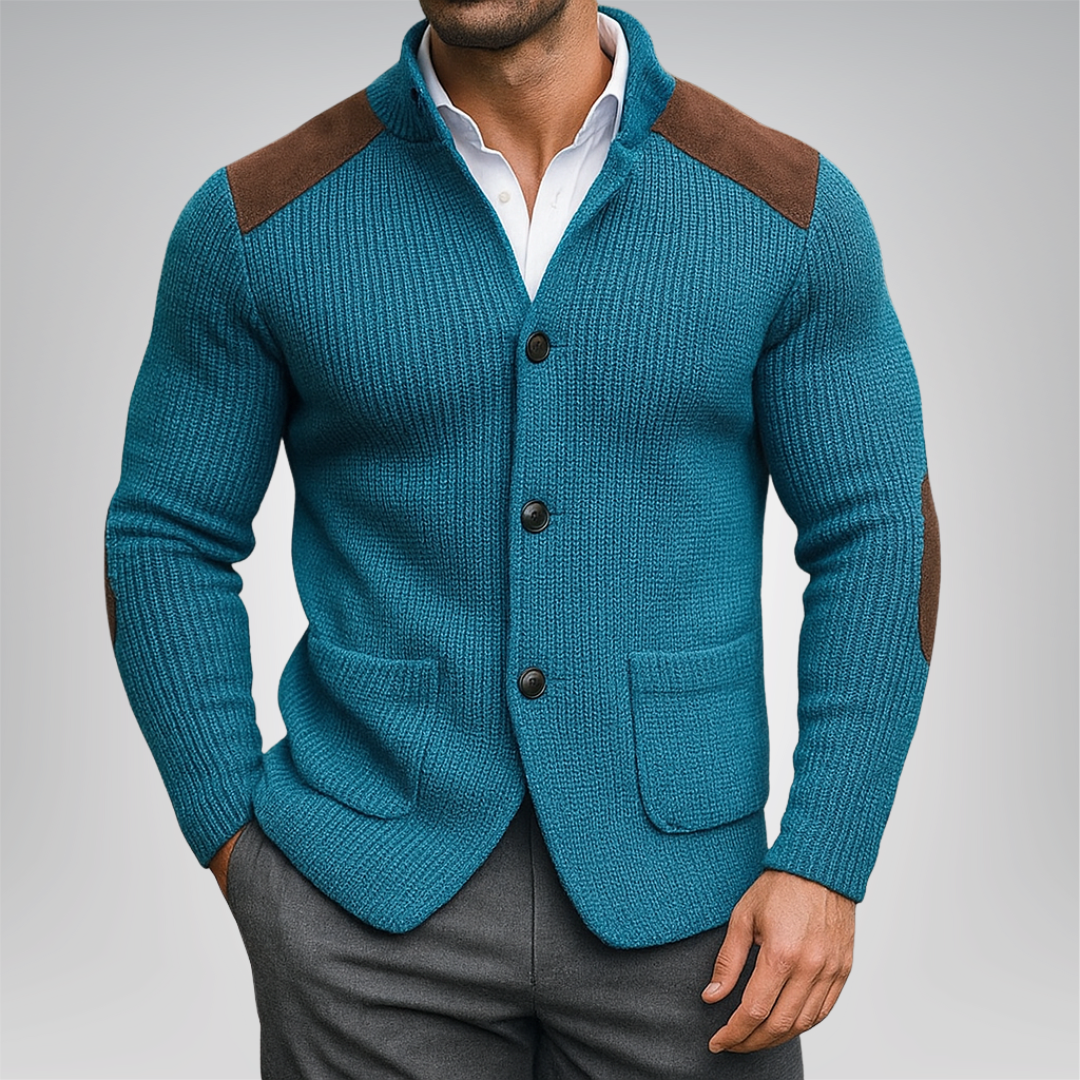 Álvaro | Chaqueta de punto de lujo para hombre