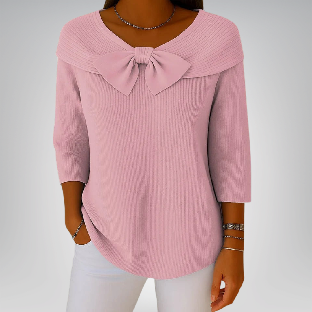 MARA | Jersey Cálido Con Lazo