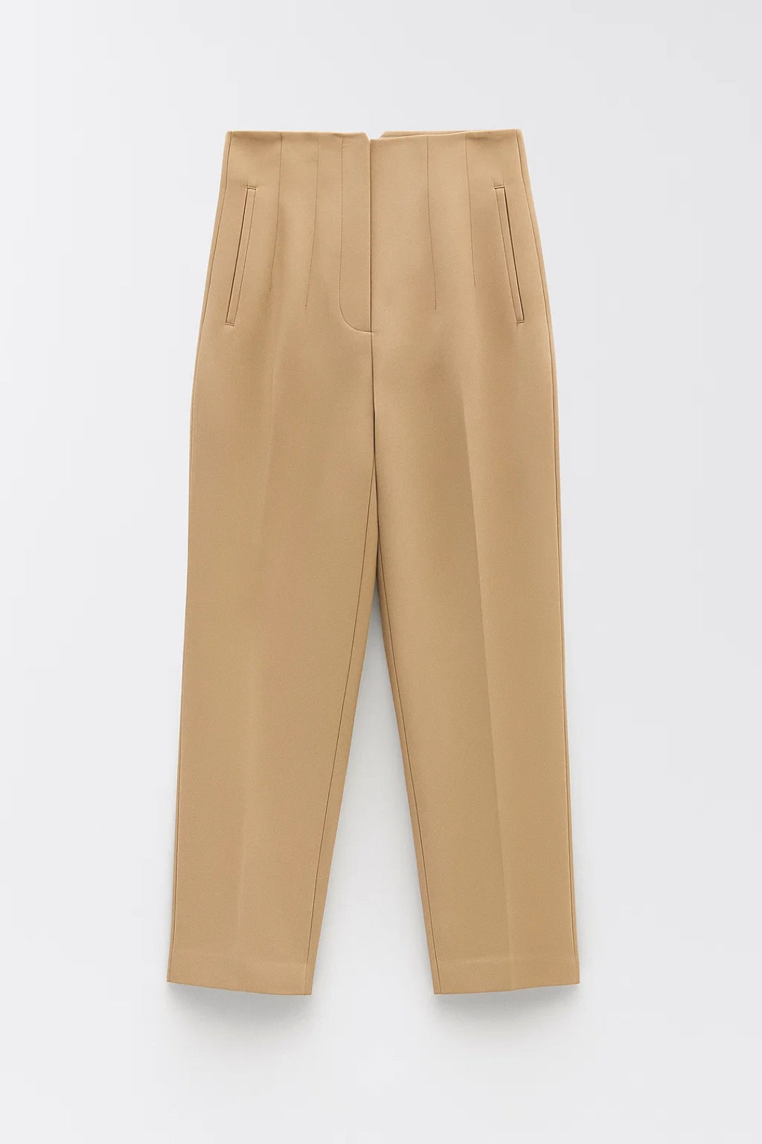 Pantalones de Mujer | Cintura Alta y Tonos de Compresión | Estilo Empresarial Atemporal