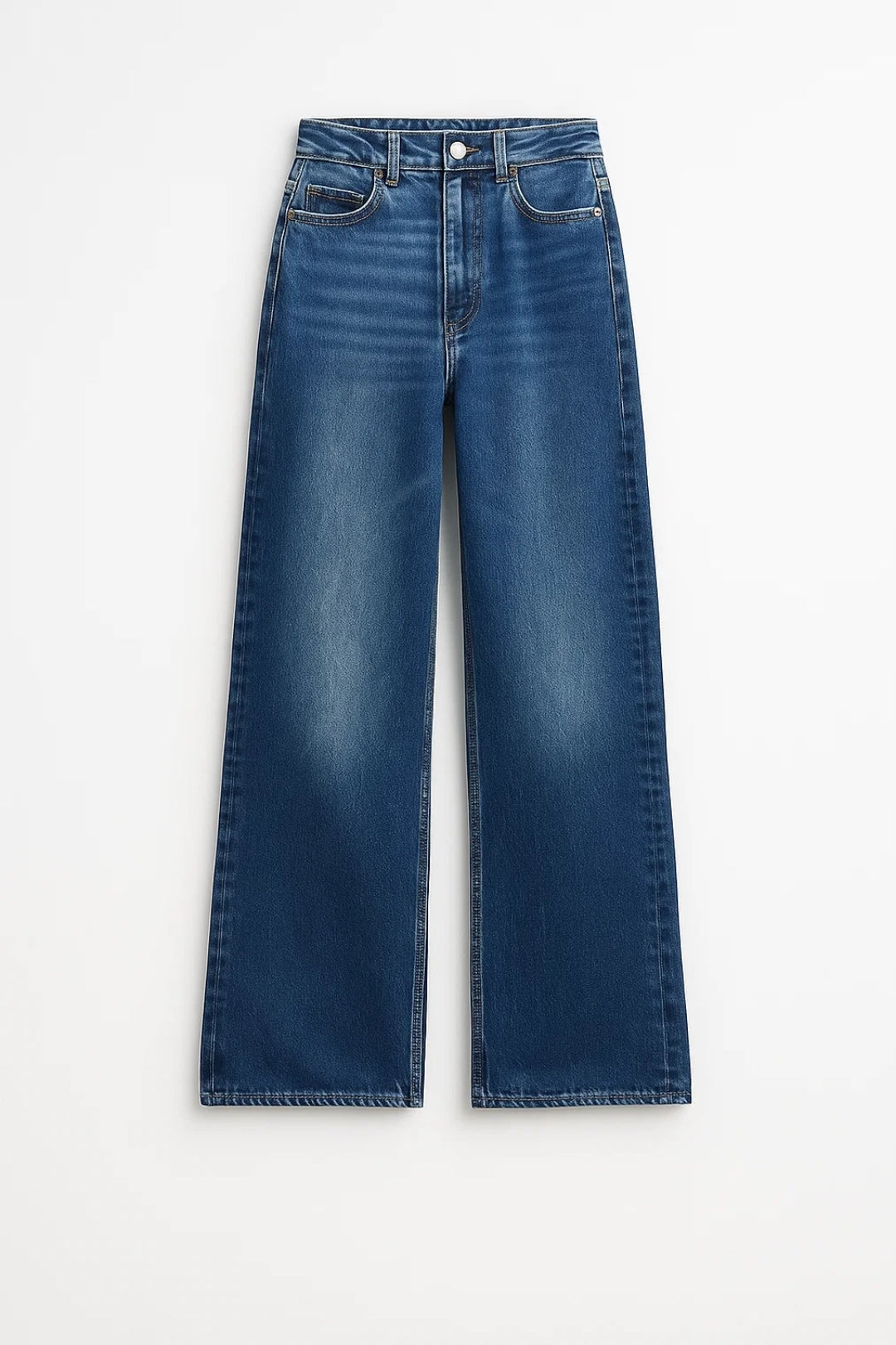 Jeans para mujeres | Cintura alta, pierna ancha | Atemporal y versátil para cada día