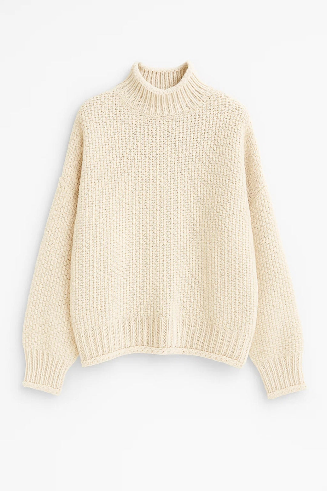 Suéter de Punto | Cuello Alto y Corte Recto | Atemporal y Cálido