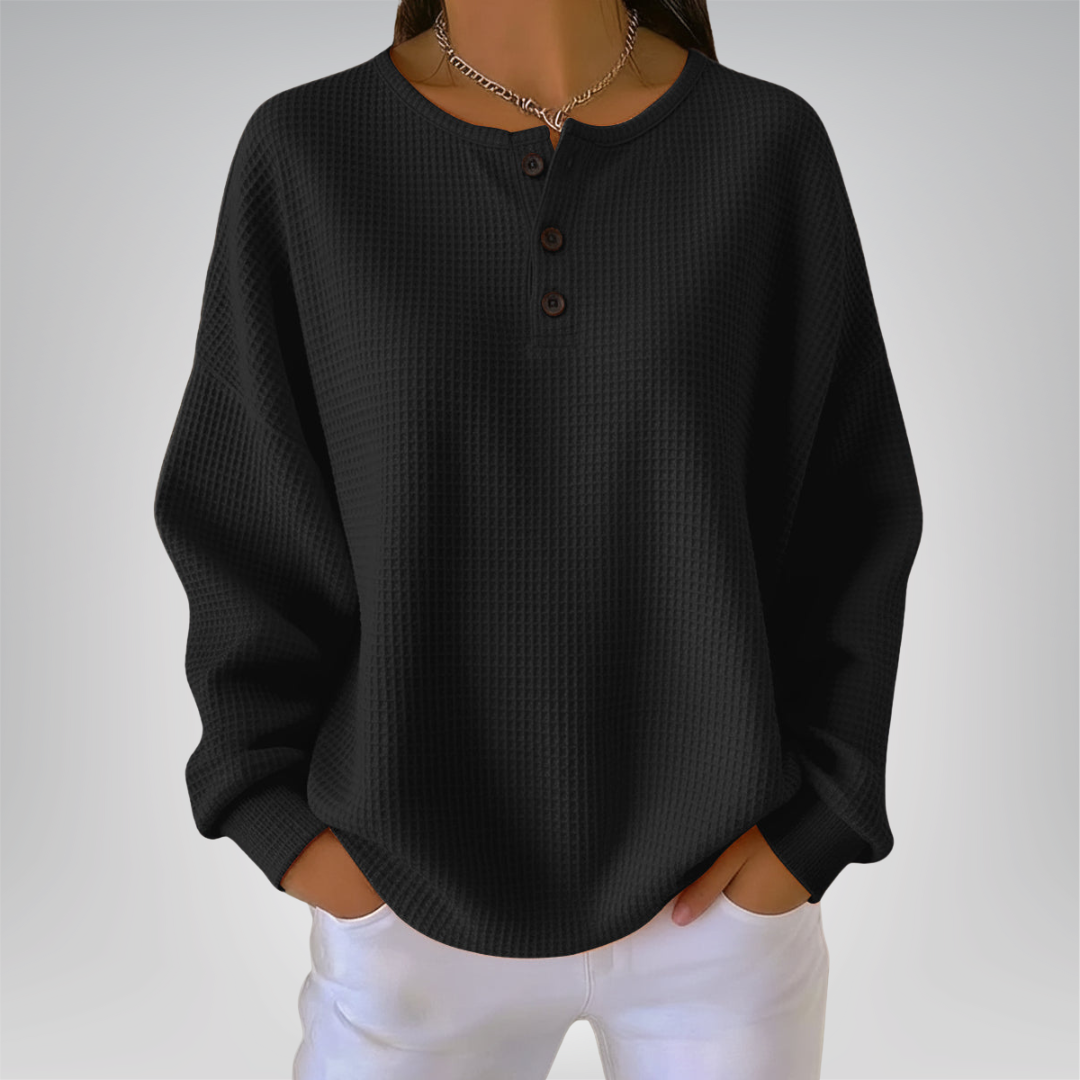 SOFÍA | Cómodo Y Elegante Jersey Con Detalle De Botones