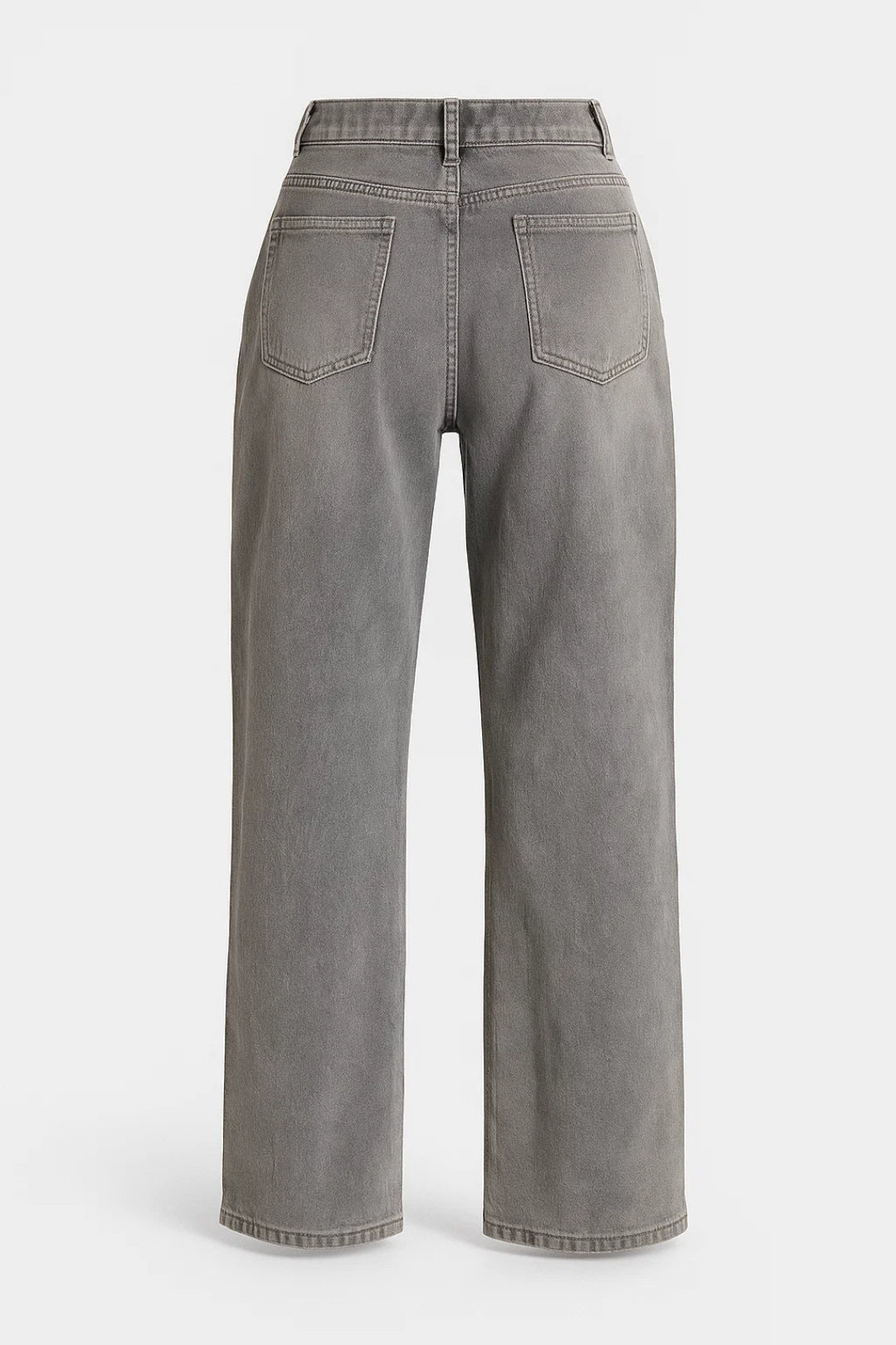 Pantalones Vaqueros de Pierna Recta para Mujeres | Cintura Alta | Cómodos y Atemporales