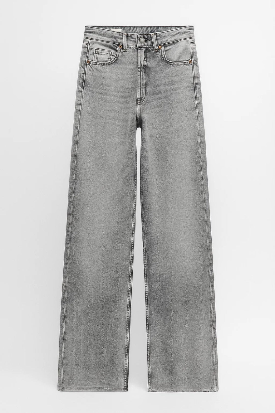 Pantalones Vaqueros de Pierna Ancha para Mujeres | Cintura Alta | Comodidad y Estilo Atemporal