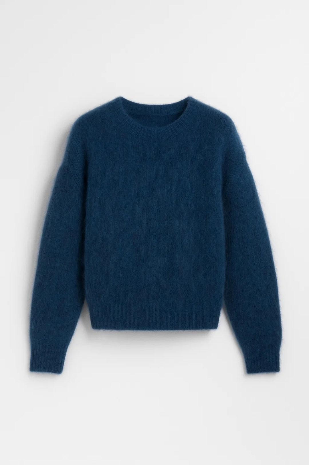 Suéter de Mujer Cepillado | Cuello Redondo con Estructura Suave | Cómodo y Elegante